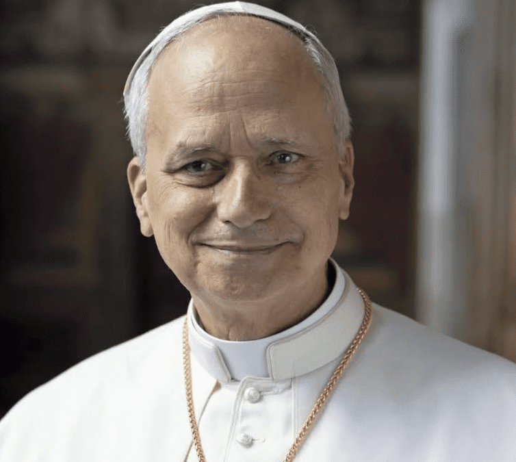 Welcoming Pope Leo XIV